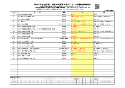 共通教育等科目