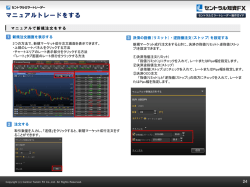 マニュアルトレードをする