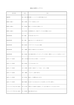 献血大喜利コンテスト（PDF：98KB）