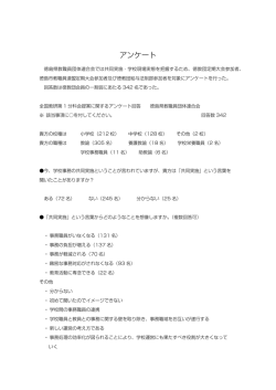 資料1 アンケート - 栃木県教職員協議会