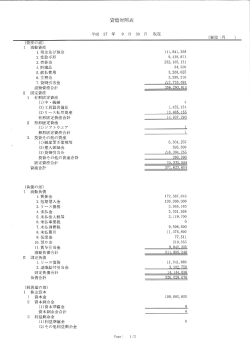 平成27年9月期 - ニシオワークサポート株式会社