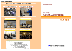 若年技能者人材育成支援等事業