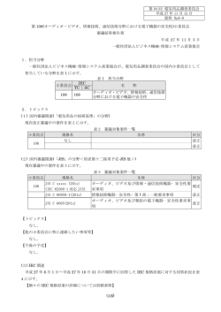 (1/3) 第 108(オーディオ・ビデオ、情報技術、通信技術分野における電子