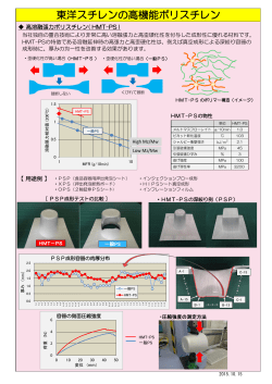 東洋スチレンの高機能ポリスチレン