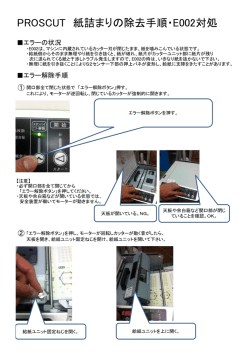 紙詰まり除去方法（PDF）