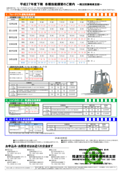 陸運労災防止協会静岡県支部