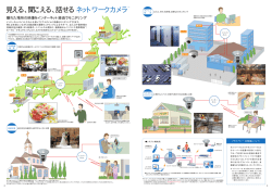 見える、聞こえる、話せる ネットワークカメラ