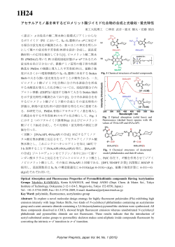 アセチルアミノ基を有するピロメリット酸ジイミド化合物の合成と光吸収