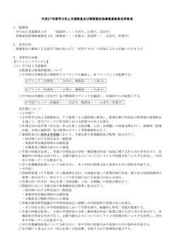 学力向上支援教員・習熟度別指導推進教員活用プラン [PDFファイル