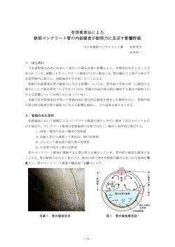 有限要素法による 鉄筋コンクリート管の内部腐食が耐荷力に及ぼす影響
