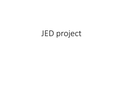 JED project専門医に向けた資料