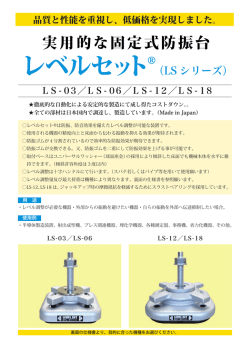 レベルセット&reg;