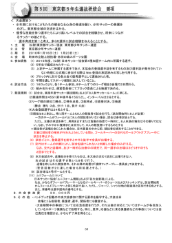 詳しい大会要項はこちらから
