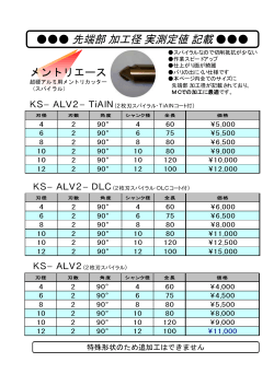 KS-ALV2(2枚刃スパイラル)