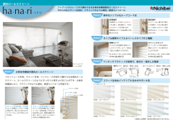 調光ロールスクリーン ha・na・ri（ハナリ）について