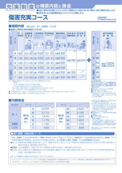 傷害充実コース
