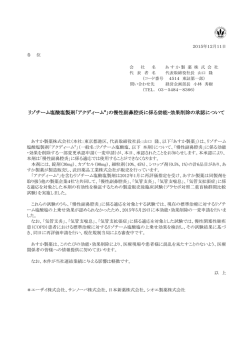 リゾチーム塩酸塩製剤「アクディーム&reg;」の慢性副鼻腔炎に係る効能・効果
