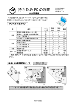 持ち込み PC の利用