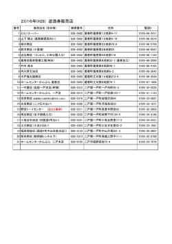 H28年遊漁券販売店一覧