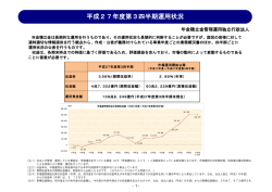 平成27年度第3四半期運用状況を掲載しました。［PDF:963KB］
