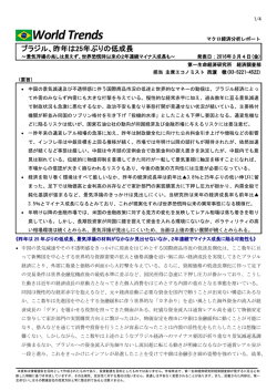 Economic Indicators 定例経済指標レポート