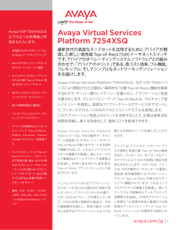 Avaya Virtual Services Platform 7254XSQ