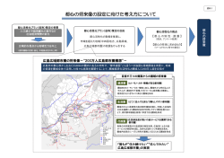 資料1 都心の将来像等の設定に向けた考え方(PDF文書)