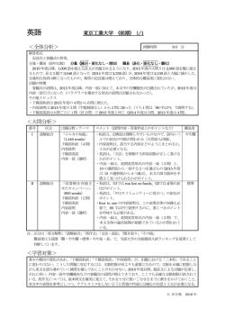 英語 - 河合塾