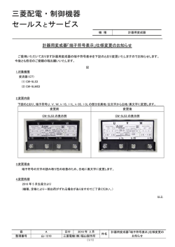 三菱配電・制御機器 セールスとサービス