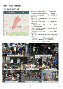 資14 町内会の活動概要