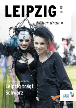 Leipzig Magazin - Näher dran 01/2016