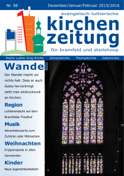 Wandel - Thomaskirche Bramfeld