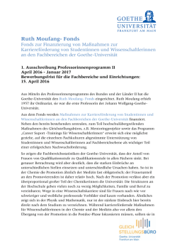 Januar 2017 - Goethe
