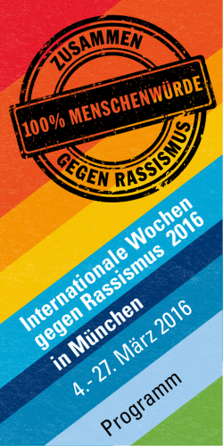 Internationale Wochen gegen Rassismus 2016 4