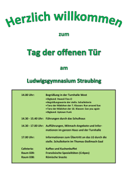 Programm - Ludwigsgymnasium