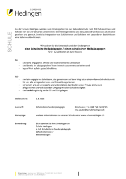 Inserat_SHP_Schule_Hedingen_20160229