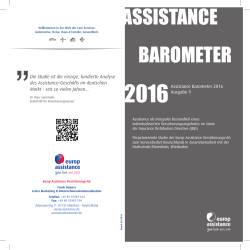 assistance barometer