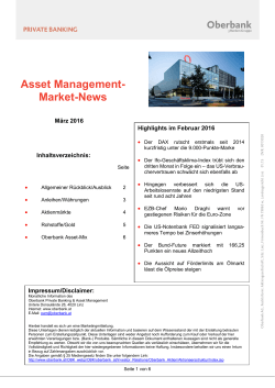 Asset Management- Market-News