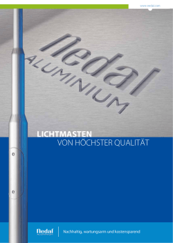 nedaL Lichtmasten