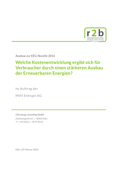 Lesen Sie hier mehr - r2b energy consulting GmbH