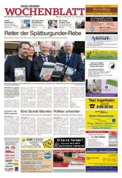 Ingelheimer Wochenblatt vom 02.03.2016