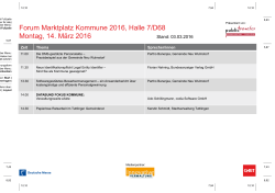v Forum Marktplatz Kommune 2016