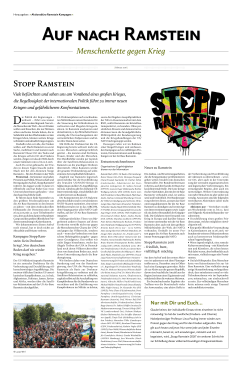 Stopp Ramstein - No to war – no to NATO