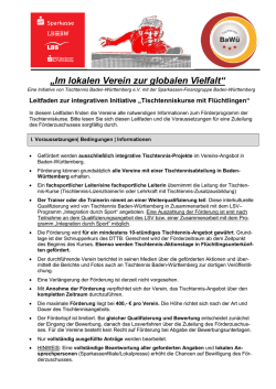 Leitfaden TT-F-Kurse 2016