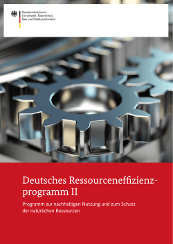 PDF, 3,9 MB - Bundesministerium für Umwelt, Naturschutz, Bau