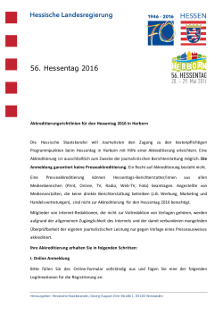 Akkreditierungsrichtlinien Hessentag 2016 ( PDF / 193 KB )