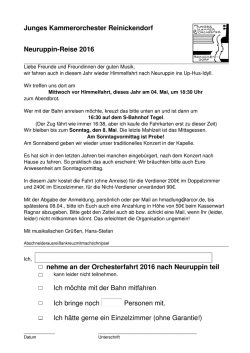 Info und Anmeldebogen f&uuml;r Neuruppin 2016