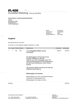 Verkauf Grundstück