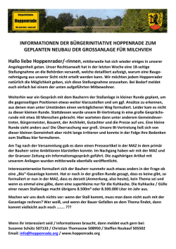 informationen der b&uuml;rgerinitiative hoppenrade zum geplanten