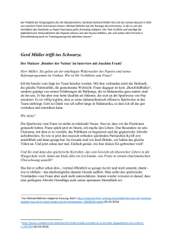 Gerd Müller trifft ins Schwarze.